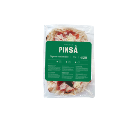Product: Pinsa caprese con basilico in sachet, thumbnail image